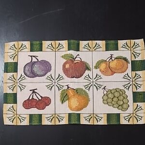 Fruit Pattern Tapestry Placemat